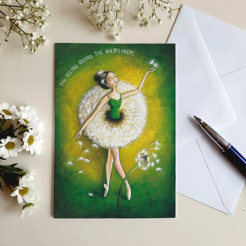 Wenskaatt Dandilion Ballerina