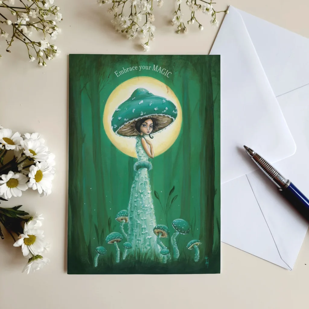 Wenskaart Embrace Your Magic