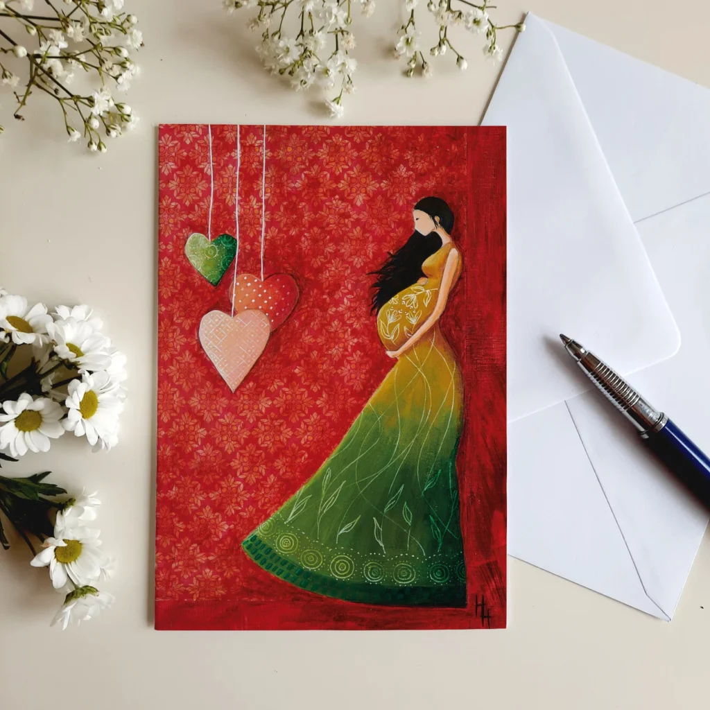 Wenskaart In Blijde Verwachting