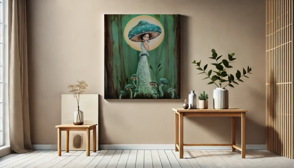 Schilderij op canvas