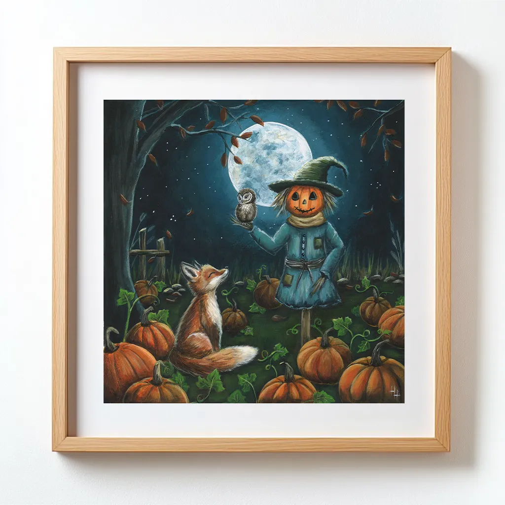 Artprint | At the Pumpkin Patch - Afbeelding 3
